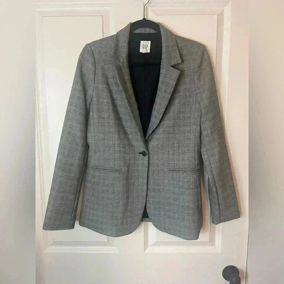 GAP Jackets & Blazers - Gap Glen Plaid Black Blazer